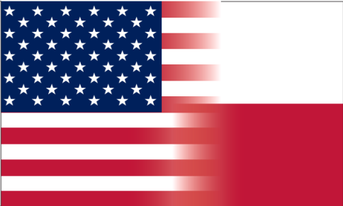 USA Poland 3'X5' Flag ROUGH TEX® 100D