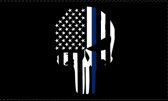 American Police Punisher 4'x6' Flag ROUGH TEX® 100D