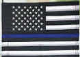 United States Police Memorial 2'x3' Embroidered Flag ROUGH TEX® 600D Oxford Nylon