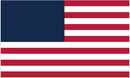 USA Siege Minimalist 3'X5' Flag Rough Tex® 100D