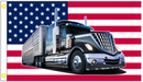 USA American Trucker 3'X5' Flag ROUGH TEX® 100D