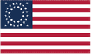 USA Union 35 Stars Circular 3'X5' Flag Rough Tex® 100D