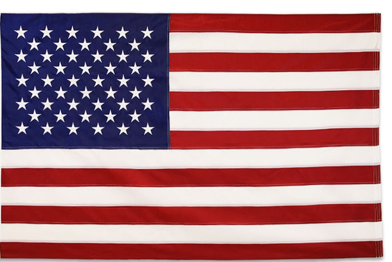 United States of America 2'x3' Embroidered Flag ROUGH TEX® 600D Cotton