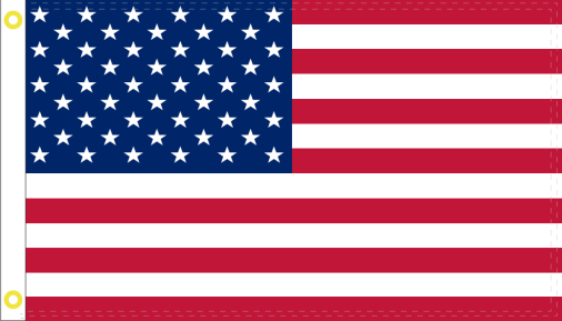 USA 3'X5' Flag ROUGH TEX® 100D