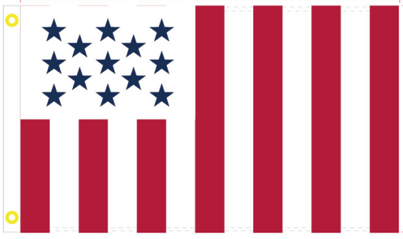 US Civil Peace 1777 3'X5' Flag ROUGH TEX® 100D