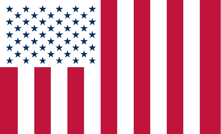 United States Civil Peace 3'x5' Nylon Flag ROUGH TEX® 150D
