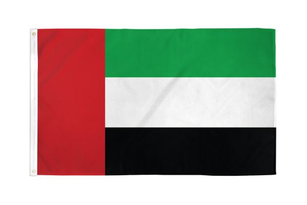 United Arab Emirates 3'X5' Country Flag ROUGH TEX® 68D Nylon