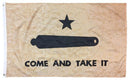 VINTAGE COME AND TAKE IT SEWN GONZALES 3X5 NYLON