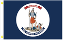 Virginia State 1861 4'x6' Flag Rough Tex® 100D Old VA