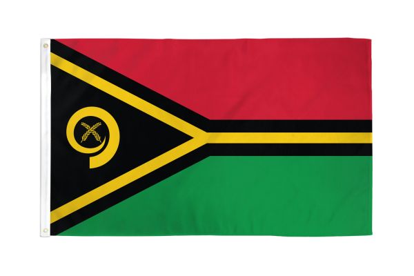 Vanuatu 3'X5' Country Flag ROUGH TEX® 68D Nylon