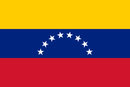 Venezuela 12"x18" Car Flag Flag ROUGH TEX® 68D Single Sided