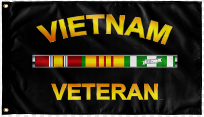 Vietnam Veteran 3'X5' Flag ROUGH TEX® 100D