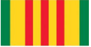 Vietnam War Ribbon 2'x3' Flag ROUGH TEX® 100D