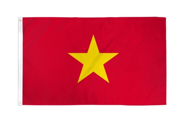 Vietnam 3'X5' Country Flag ROUGH TEX® 68D Nylon