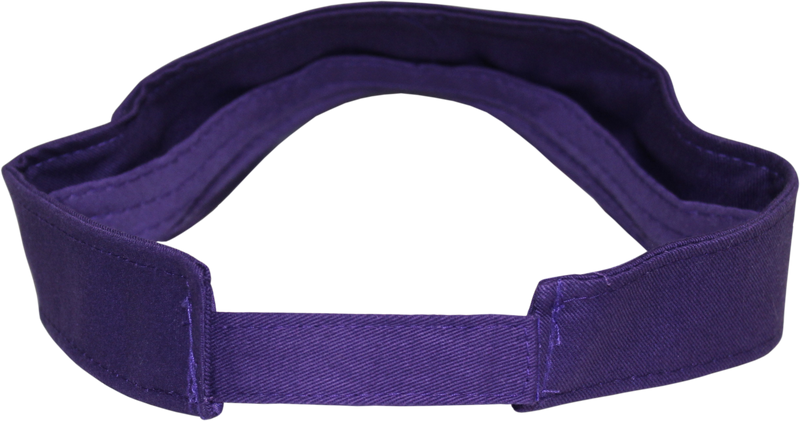 Conch Republic Key West Purple Washed Embroidered Visor