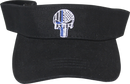 Visor - Police Skull Black