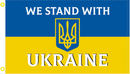 3'X5' We Stand With Ukraine Flag 100D Rough Tex ®