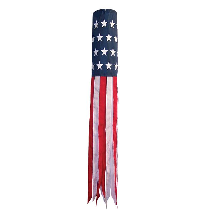 USA PRINTED Flag Wind Sock