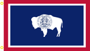 WYOMING 3X5 FLAG