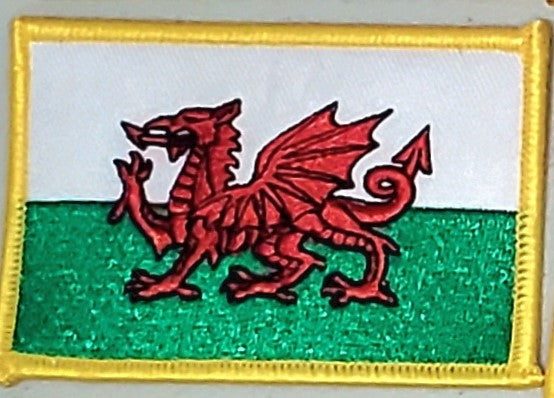 Wales Embroidered Patch