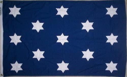 Washington HQ 3'X5' Embroidered Flag ROUGH TEX® 600D Cotton