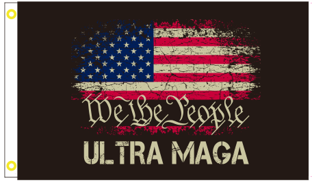 We The People Ultra Maga USA 3'X5' Flag ROUGH TEX® 100D