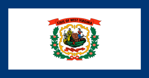 West Virginia 4'x6' Flag ROUGH TEX® 200D