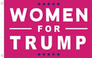 Women For Trump Pink 3'X5' Double Sided Flag ROUGH TEX® 100D