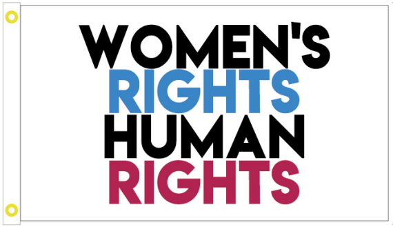 Women's Rights Human Rights 3'X5' Flag Rough Tex® 100D