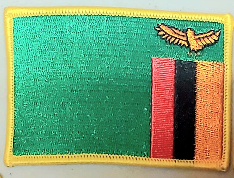 Zambia Embroidered Patch