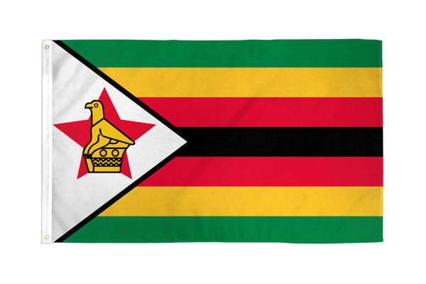Zimbabwe 3'X5' Country Flag ROUGH TEX® 68D Nylon