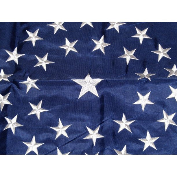 United States of America Circle 34 Stars  Nylon EMBROIDERED 3'X5' Flag ROUGH TEX® 300D