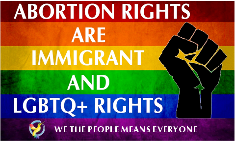 Abortion Rights Rainbow 3'X5' Flag Rough Tex® 100D