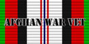Afghan War Vet Bumper Sticker