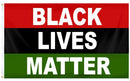 Black Lives Matter Pan-African 4'X6' Flag Rough Tex® 68D Nylon