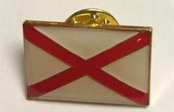 Alabama State Flag Lapel Pin