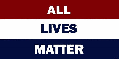 All Lives Matter 4'x6' Flag Rough Tex® 100D