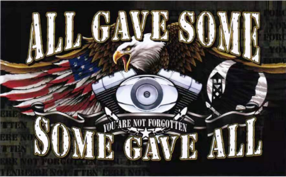 All Gave Some Some Gave All USA 3'X5' Flag ROUGH TEX® 100D