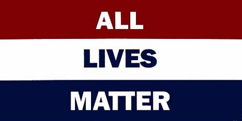 All Lives Matter 3'X5' Flag Rough Tex® 68D Nylon