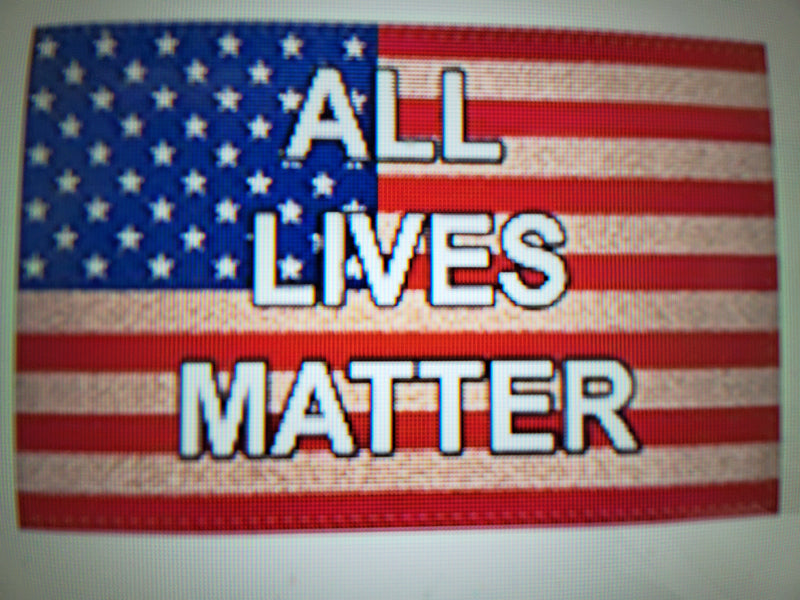 All Lives Matter USA Flag 3x5 100D American Vintage