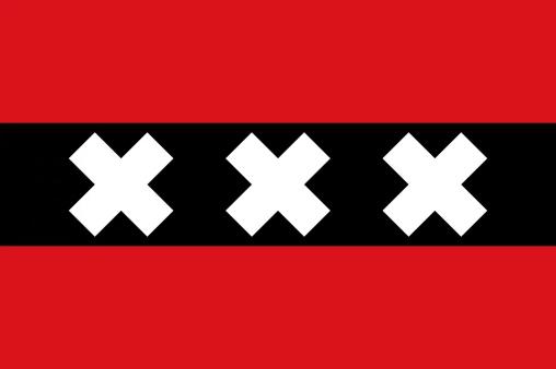Amsterdam 3'x5' Flag ROUGH TEX® 68D Nylon