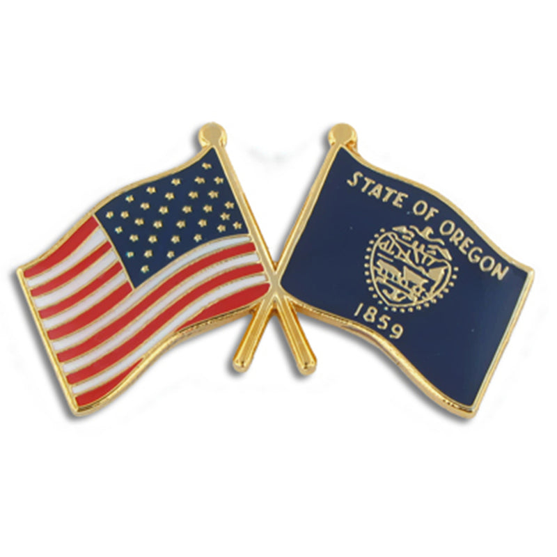 USA Oregon Lapel Pin