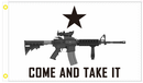 Come and Take It AR 15 2nd Amendment 3'X5' Flag ROUGH TEX® 100D