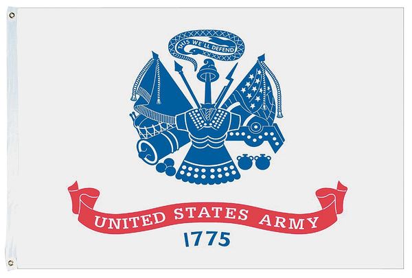 Army U.S. Military 3'x5' 150D Flag Rough Tex ® Expertly Printed