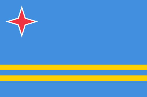 Aruba 3'x5' Flag ROUGH TEX® 68D Nylon