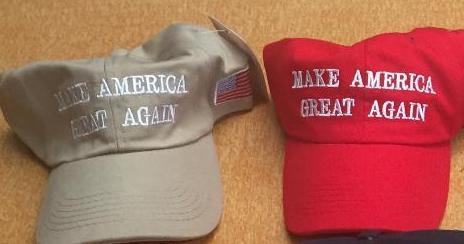 assorted washed TRUMP caps
