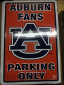 Auburn University 12X18" METAL SIGNS
