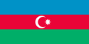 Azerbaijan Flag 3x5ft Poly
