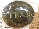 TEXAS HORSESHOE BRONZE BELT BUCKLE