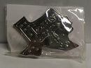 TEXAS BELT BUCKLE RHINESTONE TEXAN STEER MAP SHAPE